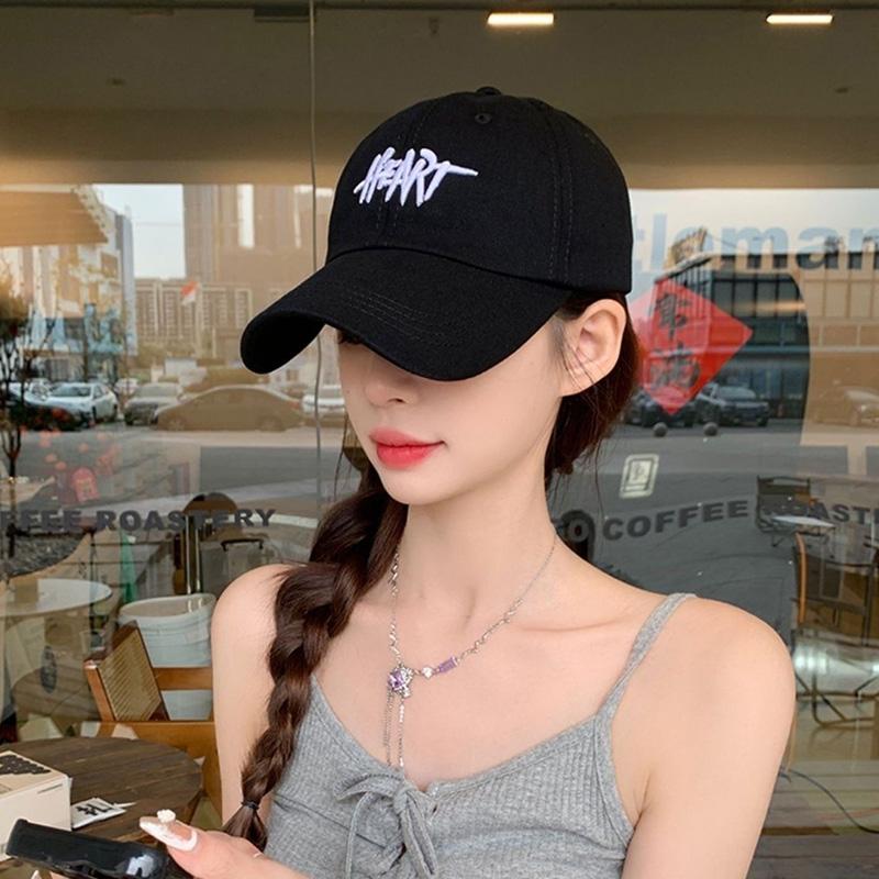 Women Embroidery Letter Prints Baseball Hat Casual Outdoor Use Sportss Sun Protection Peaked Hats For Men And Women Snapback Hip Hop Dad Trucker