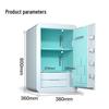Deli Fingerprint Password Security Safe
