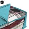 Household Folding Storage Box Fashion Clothes Collecting Case Non Woven Fabric With Zipper Moisture-proof Quilt Storage Box