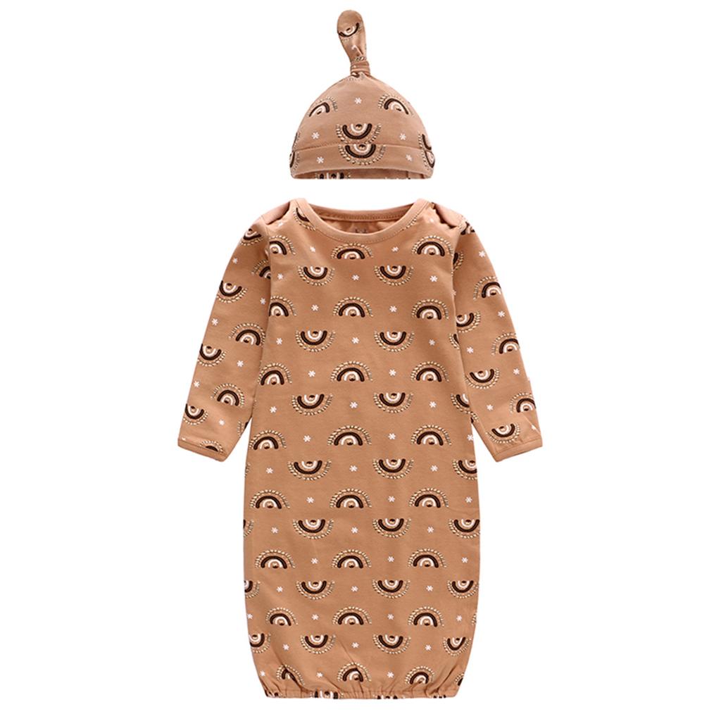 Baby Swaddle Wrap Newborn Blanket Sleeping Bag Swaddle Swaddling Hat