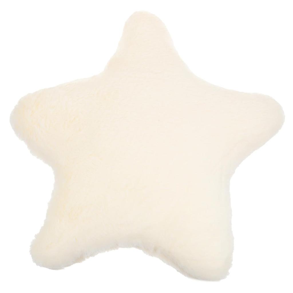 Nuolux Nap Pillow, Fluffy Body Pillow, Cute Star-Shaped, Stylish Girl's PP Cotton, 40x40cm, Lumbar Support, Interior Decor, Living Room, Office,