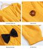 Zhang Yuqi Style Loose Bow Knit Cardigan - Women's Spring Casual Sweater