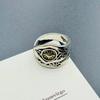 Seven-Color Sun God Ring: Adjustable Retro-Style Unisex Index Finger Ring