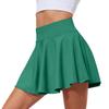 Gonne-pantalone sportive tinta unita con tasca per telefono, per tennis, golf e yoga