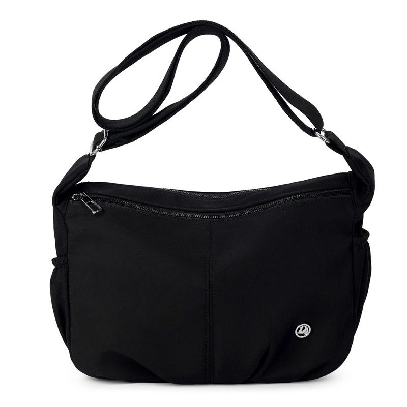 Bolsa Transversal Feminina Bolsa de Ombro Plissada para Exterior