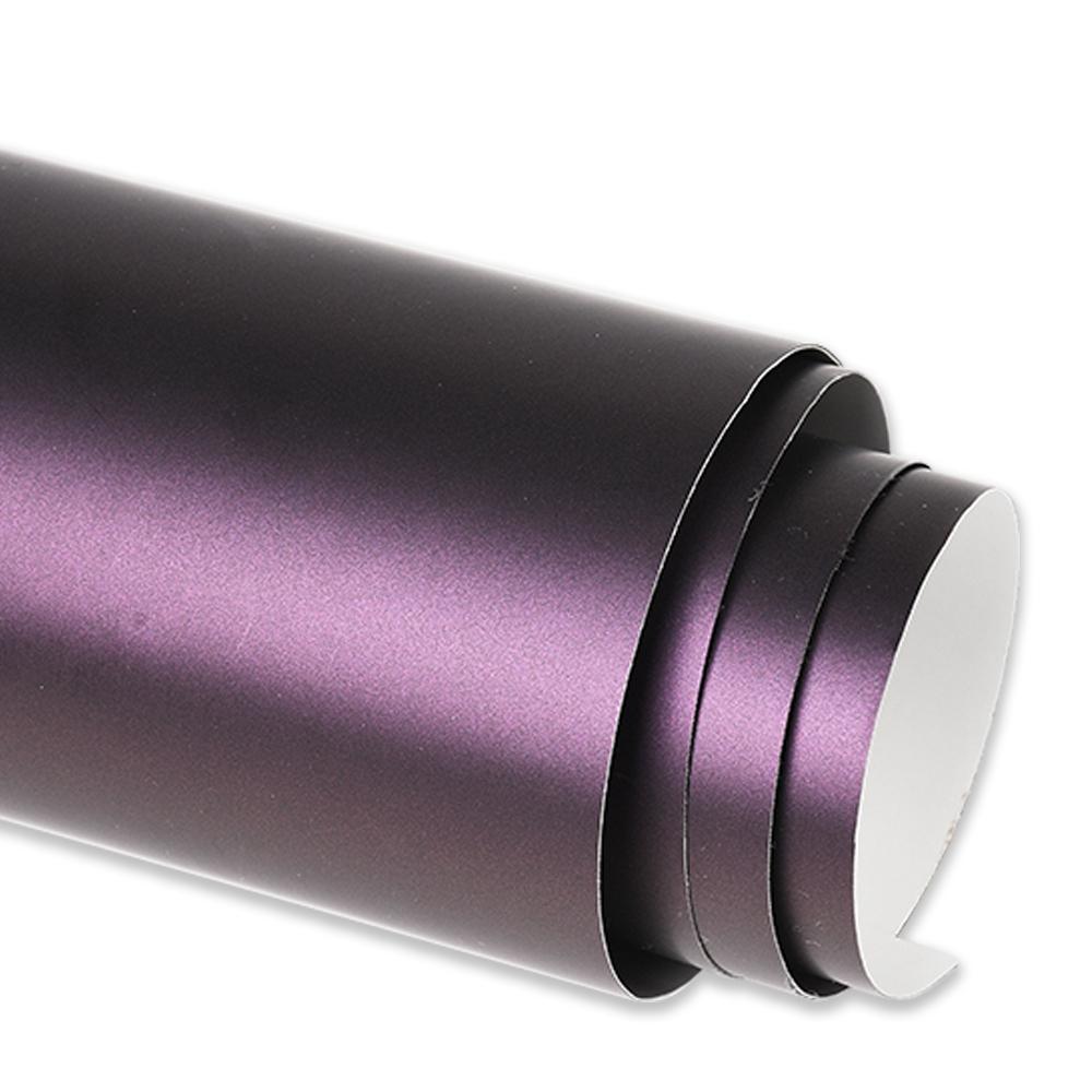 75cm x 152cm Folie Vinil Ultra Mat Violet Magic Închis Autocolant Mașină Motocicletă Autocolante de Interior Decalcomanii Foaie Rulou