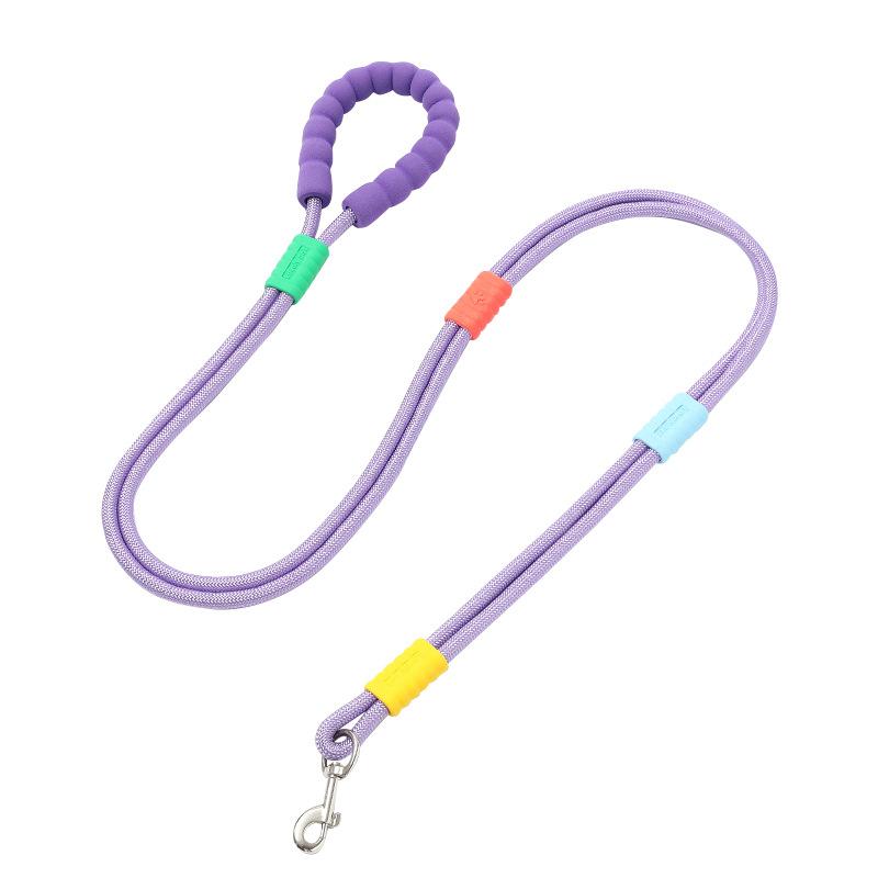 Pet Leash Dog Leash Collar Cloud Bubble Foam Leash Walking Dog Oblique Span Multi-function