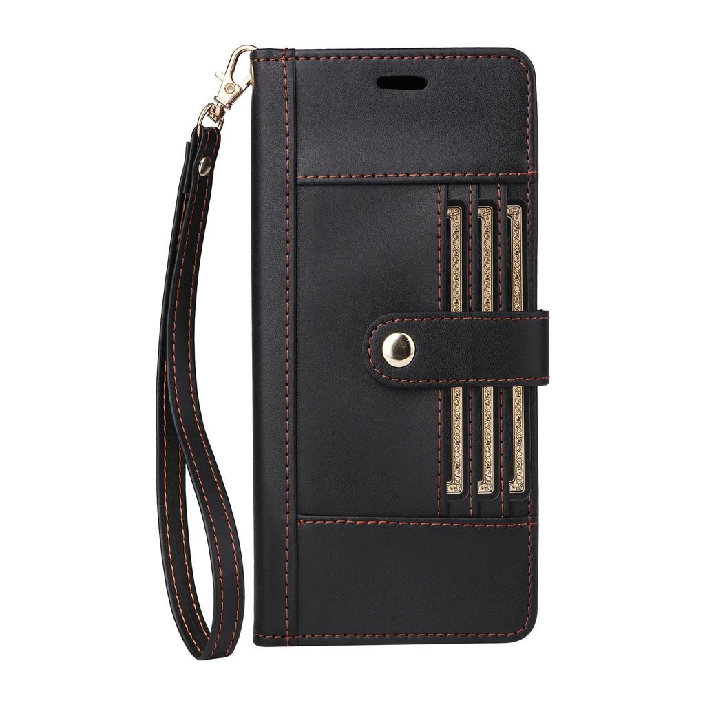 Business Flip Lederhülle Für Samsung Galaxy S26 S25 S24 Ultra S23 FE S22 S21 S20 Plus A17 A16 A36 A56 Kartenetui Handyhülle