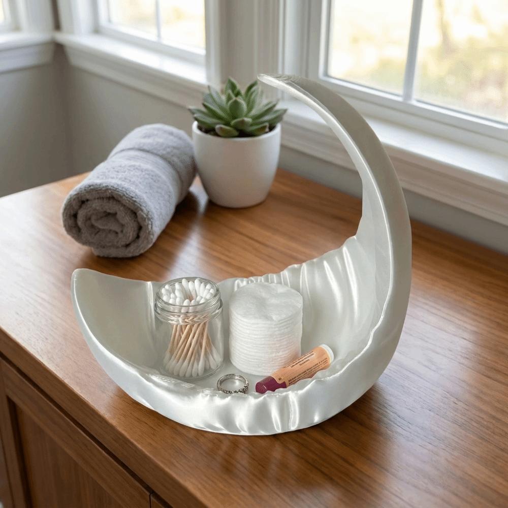 Minimalist Earrings Ring Display Dish 3D Printed Necklace Display Tray Decorative Plate  Kitchen