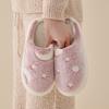 Star cotton slippers autumn and winter indoor home thick bottom non-slip velvet warm cotton mop