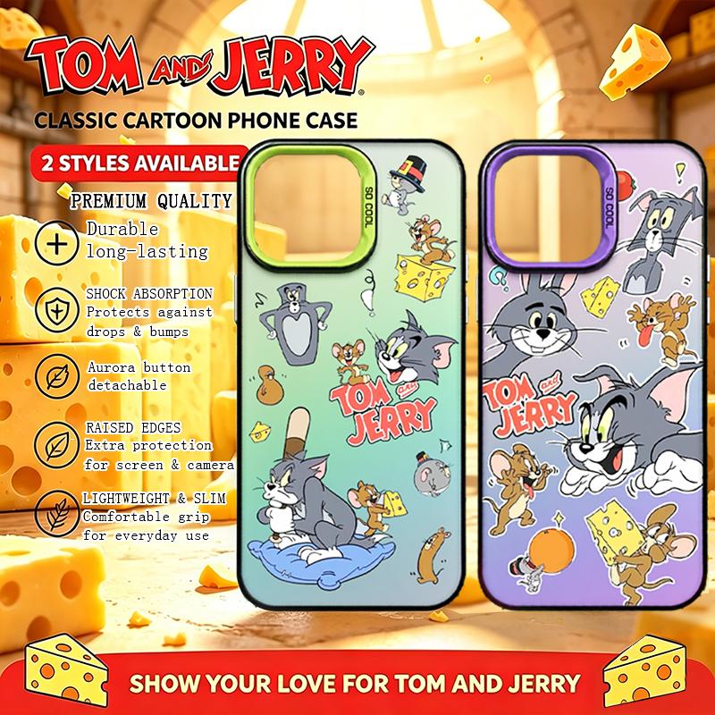 Tom And Jerry Cartoon Case For Galaxy A52S A31 A23 A16 A15 A14 A13 A06 A71 A51 A32 A24 A22 4G A55 A53 A35 A34 A33 A32 A25 A22 5G