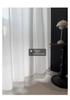 Misty Cloud Jacquard Gauze Curtains - Light Filtering Privacy Curtains for Living Room, Bedroom, Bay Window, and Balcony