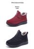Women's Plus Velvet Warm Winter Short Boots - Non-slip, Thickened Cotton Mother’s Shoes