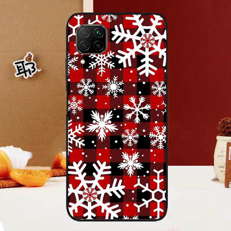 Snow Snowflake Winter For Huawei Nova Y91 Y90 Y61 Y60 Y70 5T Nova 9 10 SE 11 3i 7i 8i P20 P40 Lite P30 Pro Case