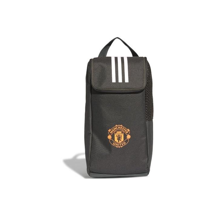 Adidas Manchester United Polyester Shoe Bag Handbag Regular Unisex Green One Size зелёный