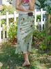 Laengaenlu Delilah Satin Long Skirt(Delilah)_Light Green