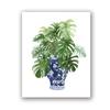 Blue and White China Magnolia Hydrangea Prints Chinoiserie Art Canvas Painting Gallery Wall Art Picture Poster Trendy Wall Decor