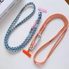 DIY 2-In-1 Mobile Phone Universal Lanyard, Crossbody Long Rope, Finger Rope, Fashionable Mixed And Matched Anti-Loss Rope