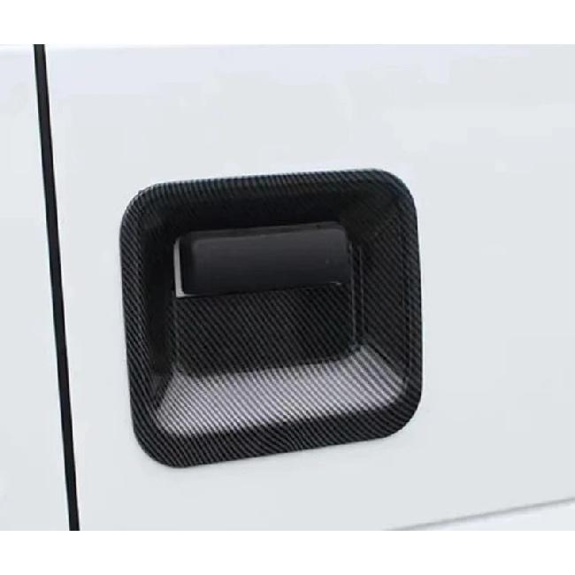 ABS Carbon Car Accessory Door Handle Bowl Covers Trim Paste Style For Ford Transit Tourneo MK6 MK7 2007 2008 2009 2010 2011 2013