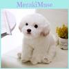 Plüschhund Malteser Spielzeugtier Stoffpuppe Heim Schlafzimmer Dekoration Geschenk Kinder