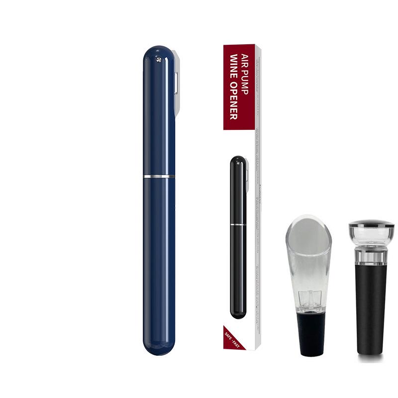 Pneumatic Needle Wine Bottle Opener: Pen-Shaped Manual Opener for Red Wine.