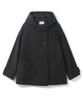 CGP (Women) Double-Button Half Coat - Dark Grey