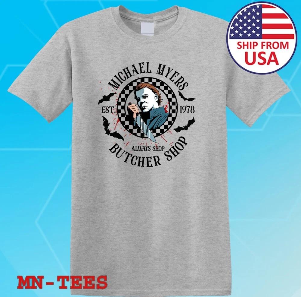 Michael Myers Butcher Shop Grey Size S-5XL S