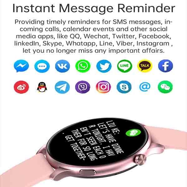 Smart Watch Women Men Waterproof Smartwatch Bluetooth Calls Blood Oxygen Heart Rate Monitor Fitness Bracelet