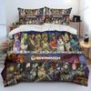 OW Overwatch Game Gamer DVA Bedding Set Boys Girls Twin Queen Size Duvet Cover Pillowcase Bed Adult Fashion Home Textileextile