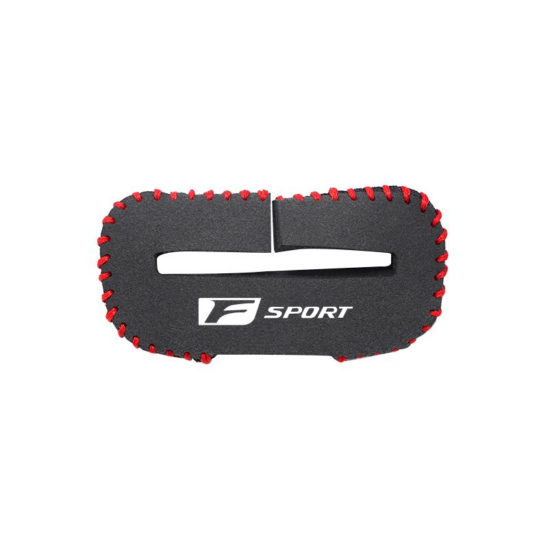 Leather Car Seat Belt Clip Protector Cover Anti-Scratch Buckle For Lexus IS250 IS200 CT200h GS300 LS430 RX450h LX570 IS300 ES300