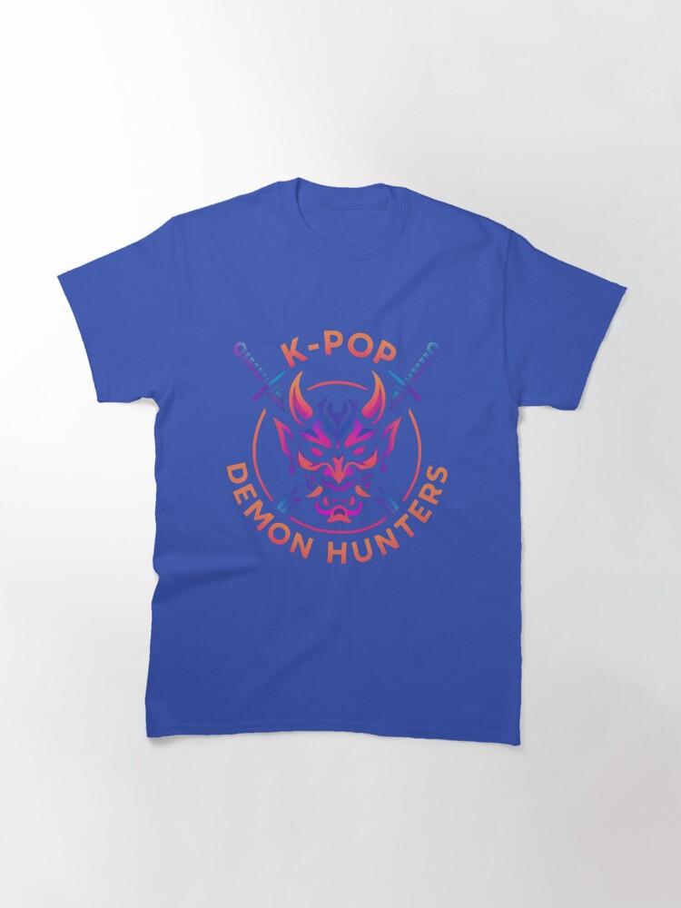 Logo Musikalischer Fächer KPop Dämonenjäger T-Shirt 2026 Sommer Herren Damen Luxus Mode Baumwolle Übergroßes T-Shirt Streetwear Y2K