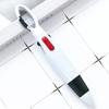 1pcs 4-Color Carabiner Buckle Pen Plastic Pocket Pen Portable Neutral Pen  School Office