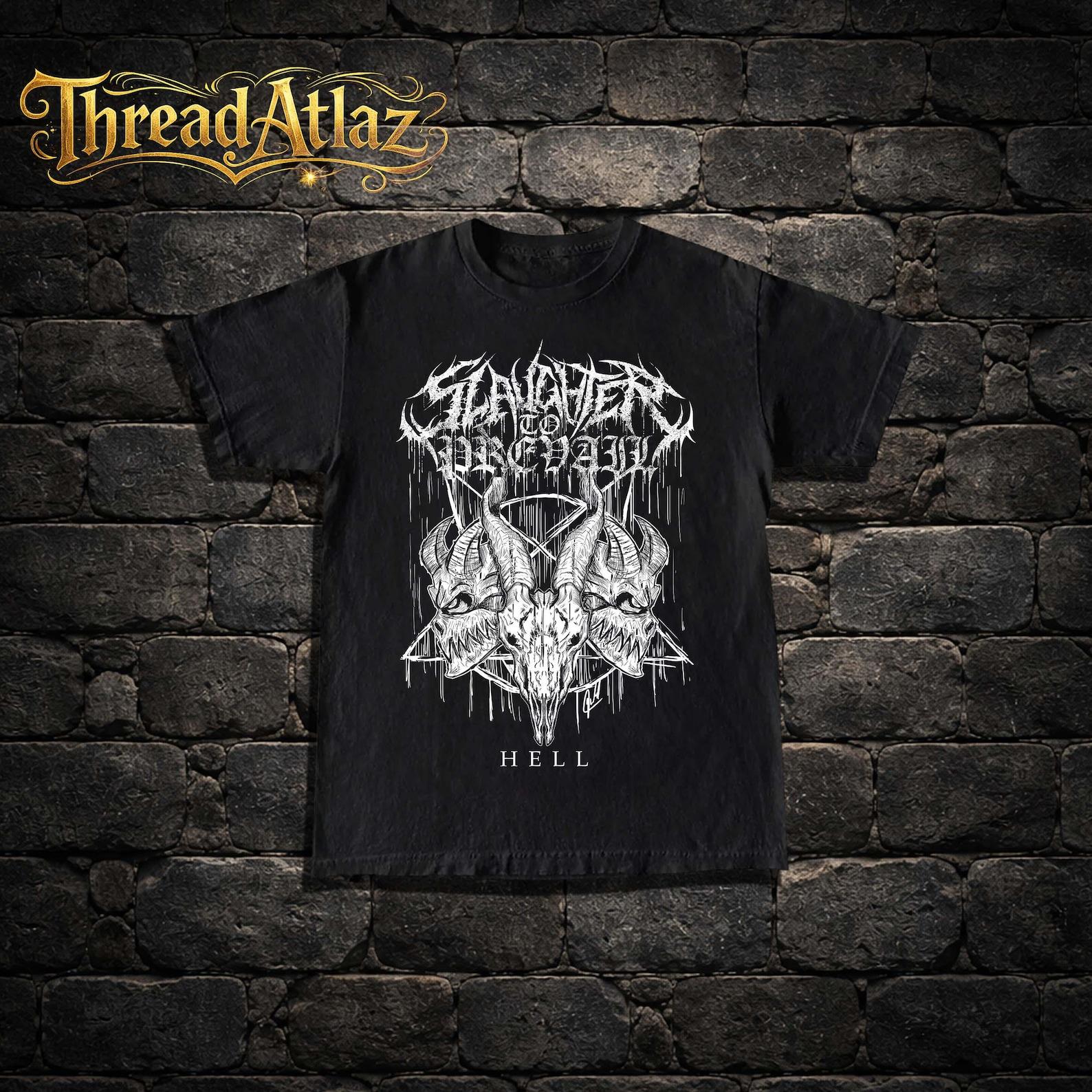 Slaughter To Prevail T-Shirt - Metal Music Shirt - STP Band Shirt - Alex Terrible - Slaughter To Prevail Merch - Unisex Rocker Clothing M
