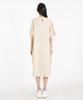 RAW TO RAW Wrd043 Crispy Cotton Pocket Dress (Apricot)