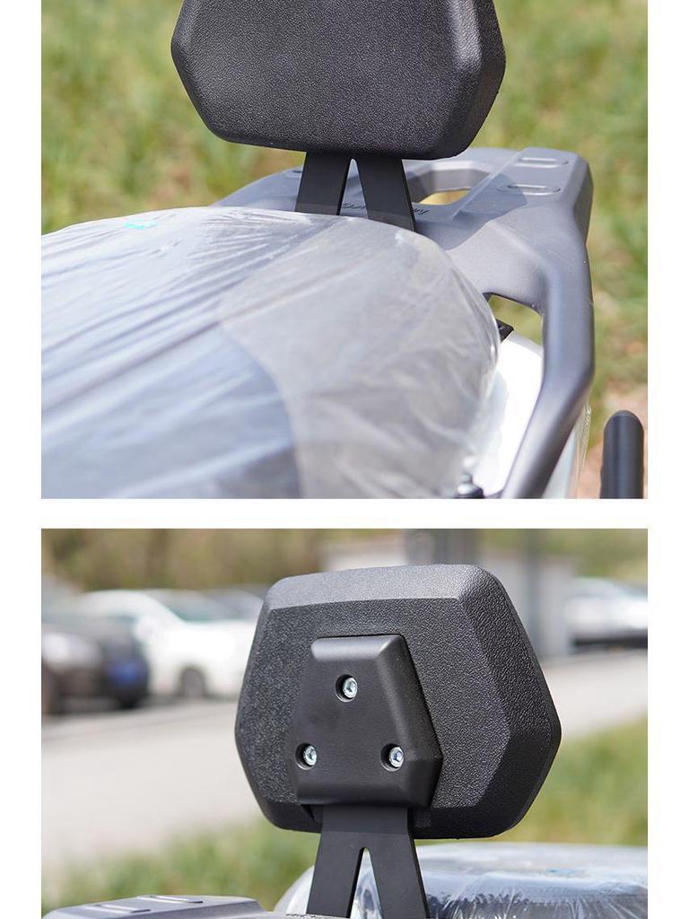 Sanyang Xing SHEX125 Crash Bars: Front and Rear Bumpers, Exhaust Protection, Thickened Anti-fall Backrest Accessories