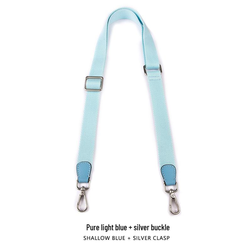 MHS-F-37 2,5CM Jednobarevný Nastavitelný Plátěný Popruh Přes Tělo/Přes Rameno Náhradní