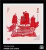 Handmade Chinese Papercut Photo Frame Ornament - Ideal Travel Souvenir or Gift for Foreigners