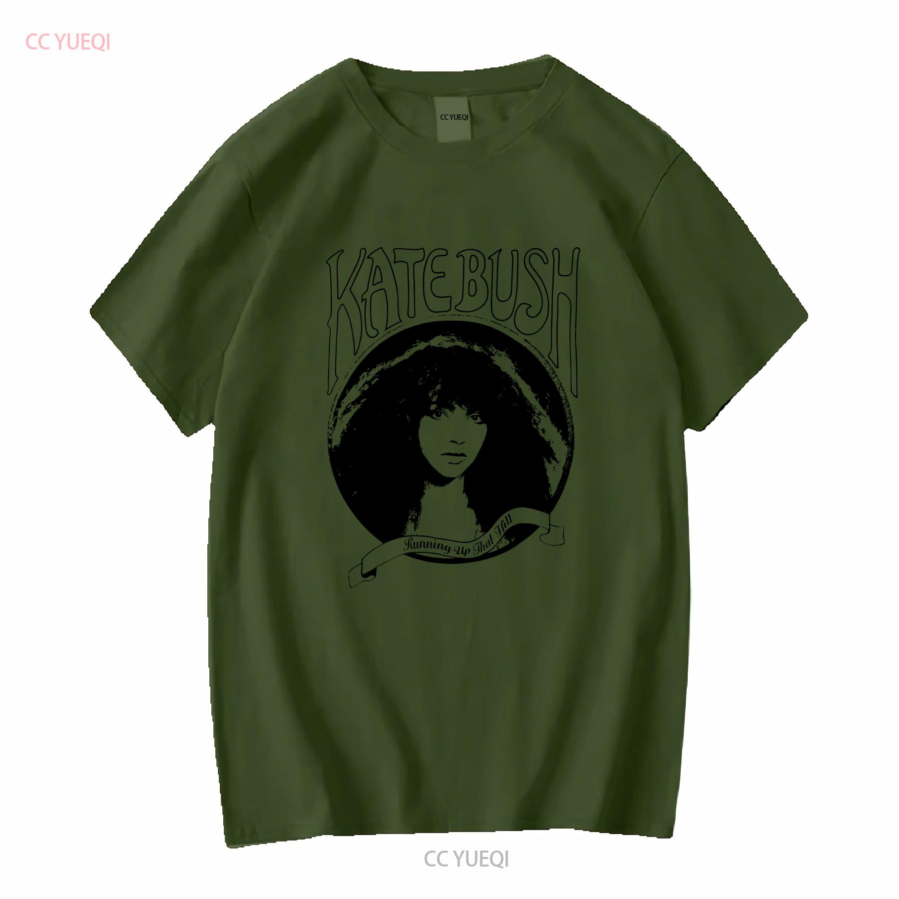 

Kate Bush Running Up That Hill T shirt Fan AN33608 vintage Washed designer clothes fashion graphic Unisex Versatile Slightly L