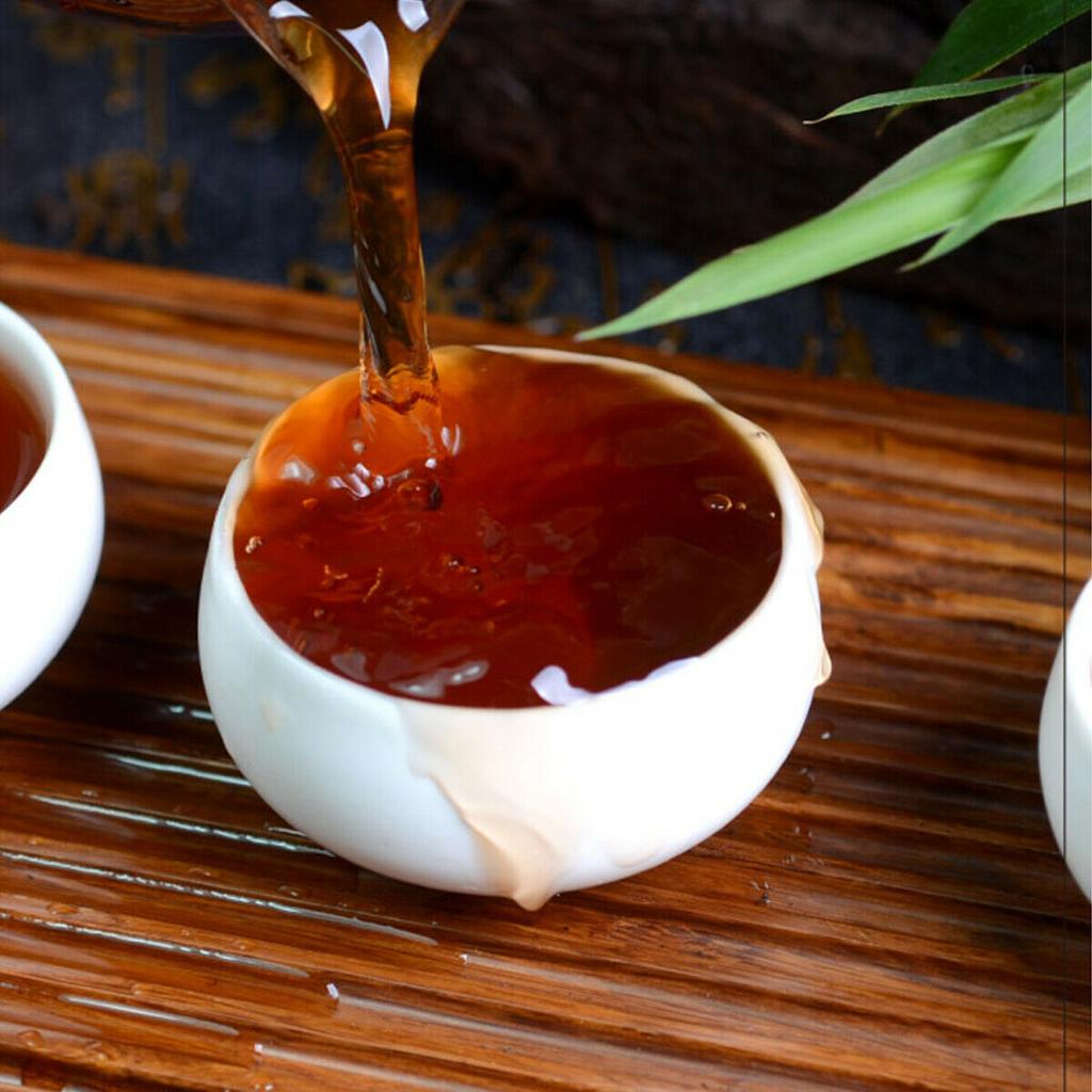 357g Pu Erh Tea Cake Organic Ripe Tea Chinese Puer Black Tea Healthy Green Food