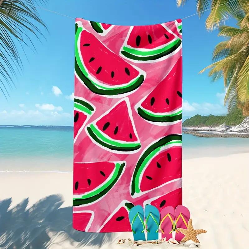 Beach Towel Quick-Drying Absorbent Beach Towel Microfiber Digital Printing Bath Towel Adult Plus