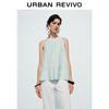 UR Women's Elegant Pleated Sleeveless Blouse