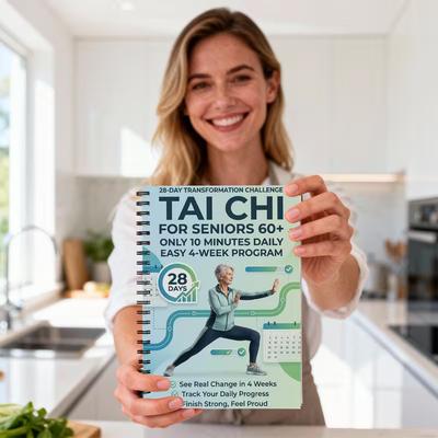 4volume Set Of Tai Chi Workbooks Seniors Beginners Spiralbound Featuring Progressive Exercises Gentle Routines Fitness Training
