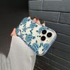 Blue Turtle Shock Proof Phone Case for iPhone 17 Air 16 15 14 Pro Max Plus 13 12 Mini 11 Xs XR 8 7 Soft TPU Clear Cover Coque