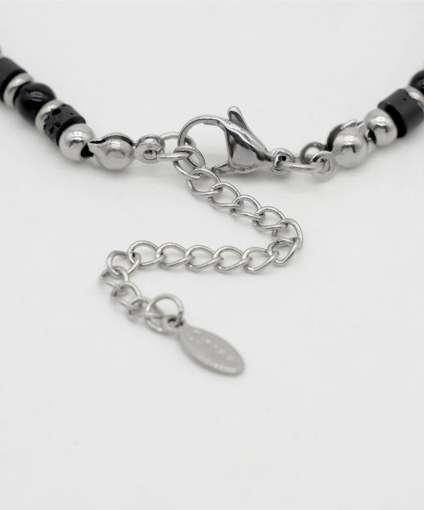 Iamj Volca Black Gemstone Bracelet
