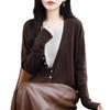 Women Fake Two Piece Knit Sweater Autumn Winter Stylish Top