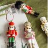 New Nutcracker Puppet Soldier Ornament Doll Merry Christmas Decoration Creative Gift Wooden Handicrafts Desktop Cute Ornament