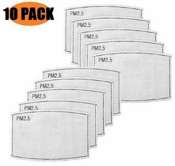 

PM2.5 activated carbon filter/Adult 10PCS