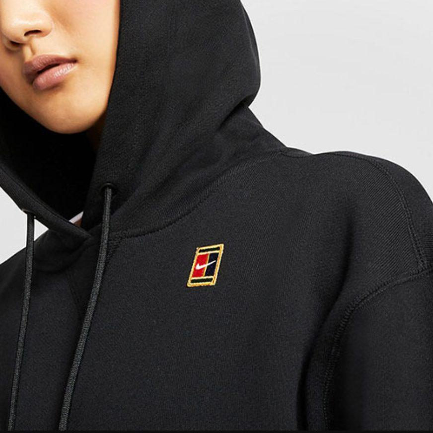 Nike Sweatshirts Women's Black Hooded Moderate Regular AV0767-010