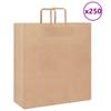 Paper Bags 250 Pcs. With Handles Brown 45X17X48 Cm