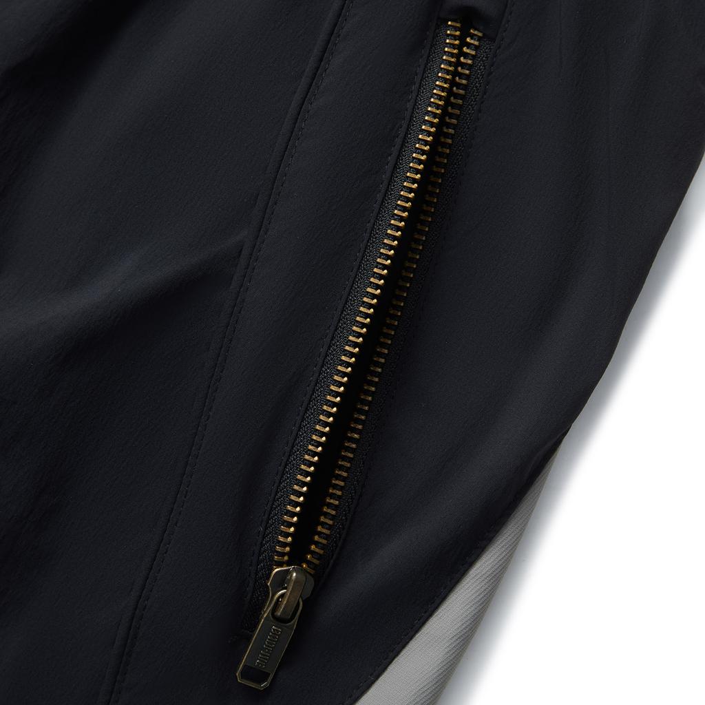 Li Ning Basketball Series Casual Minimalist Color Block Jogger Knit Sports Pants Men Bottoms Black AYKV073-1